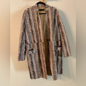 Blank NYC at Anthropologie Suede Coat size Large